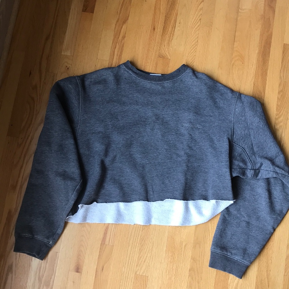 Vintage cropped Columbia sweatshirt